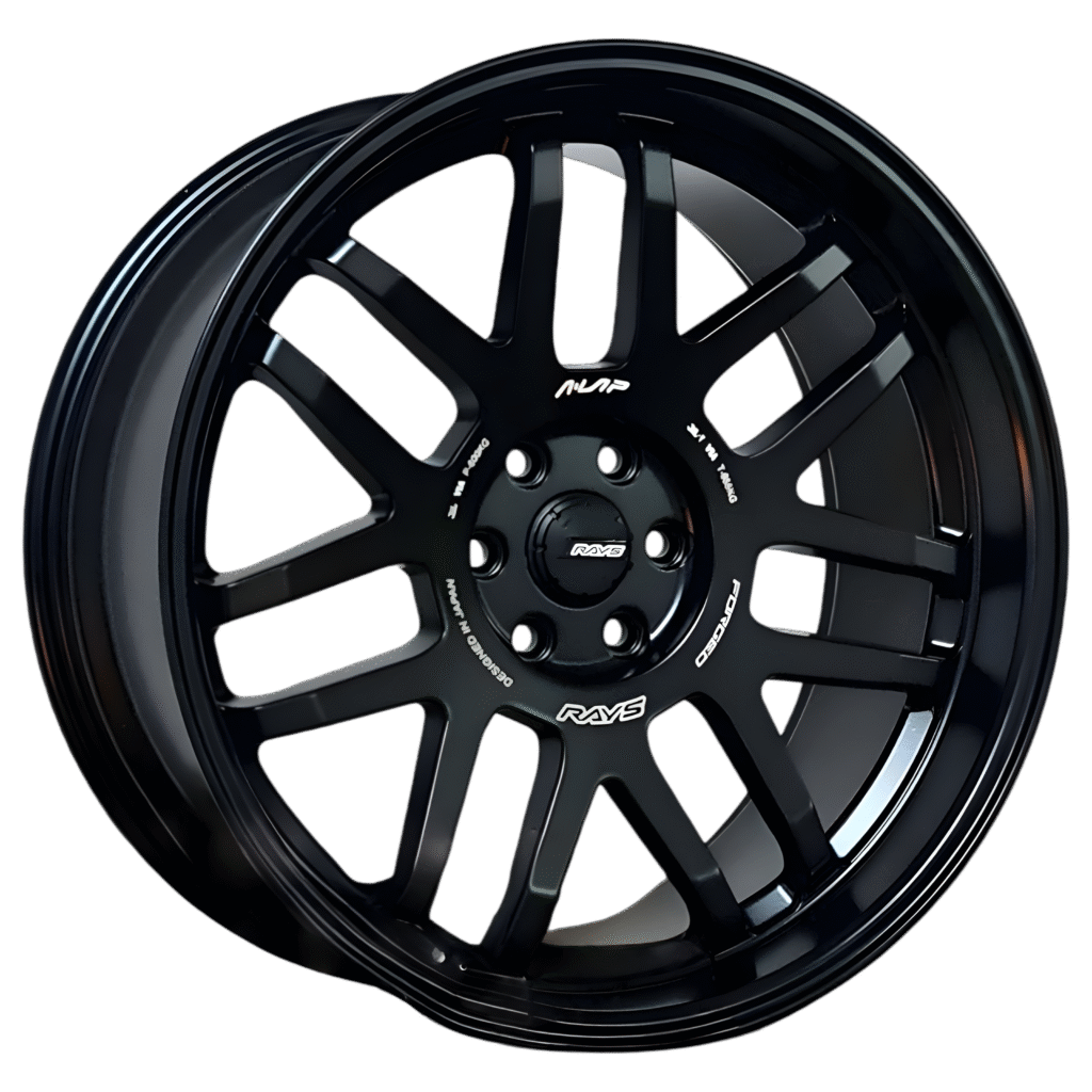 20" A LAP-07X 20X9 6H114.3 ET18 MATTE BLACK 4X4 SPORT RIM NAVARA