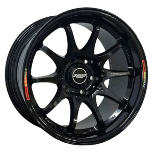 18" CE28 18X10 6H114.3 ET0 GLOSSY BLACK NAVARA SPORT RIM