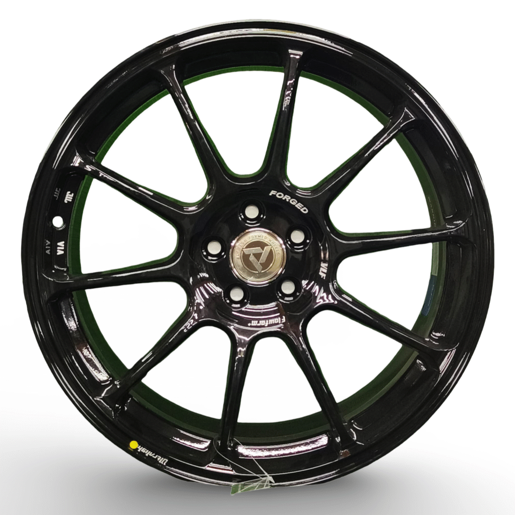 17" ULF15 17X7.5 5H113 ET40 CB73.1 GLOSSY BLACK (ADJQB)SPORT RIM