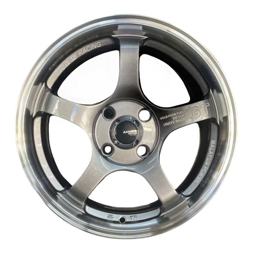 VRAYS ADVAN GT SPORT RIM 15X7 4H114.3 ET38 73.1 HYPER BLACK ML / GLOSSY BLACK