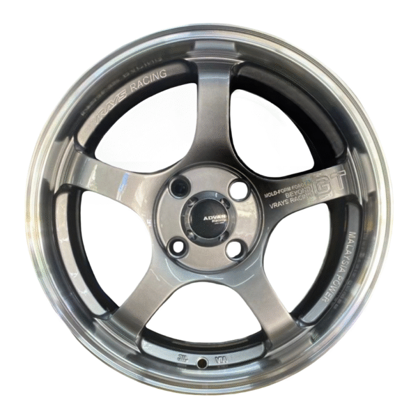 VRAYS SPORT RIM ADVAN GT 15X7 4H100 ET38 73.1 GLOSSY BLACK ML /HYPER ...