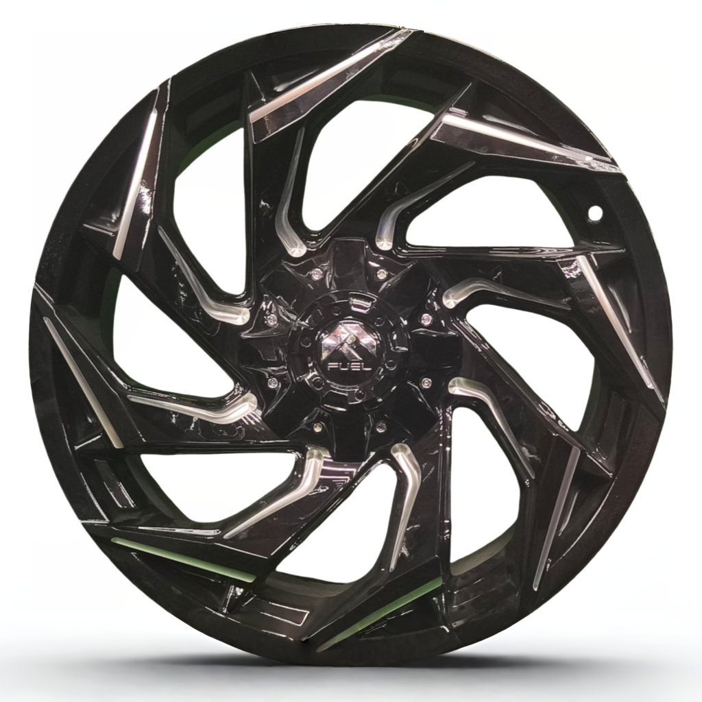 20" HILUX ford ranger d-max pajero triton 4X4 SPORT RIM EC0323KD018 4X4 REVOLT 20X9 20" 6H139.7 ET1 GLOSS BLACK/MILLED